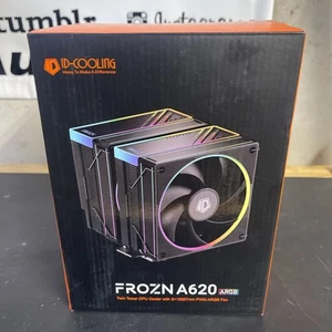 ID-COOLING FROZN A620 ARGB Limited Edition Dual-Tower Air CPU Cooler USA SHIP! - Photo 1/8