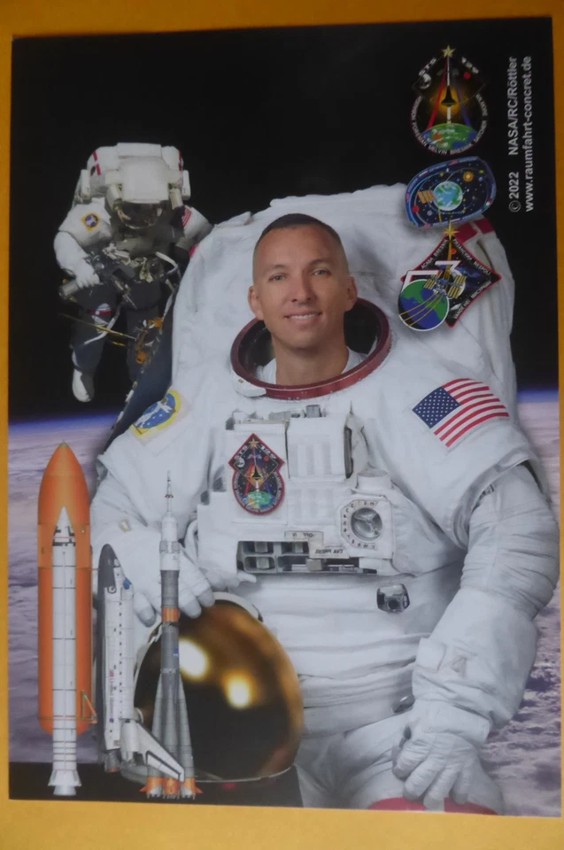 Raumfahrer-Autogrammkarte  A5, R. Bresnik (USA) STS 129, (blanco) , neuwertig . - Bild 1 von 1