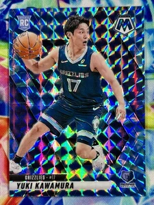 2024 Panini Mosaic Yuki Kawamura Blue Mosaic - Picture 1 of 2