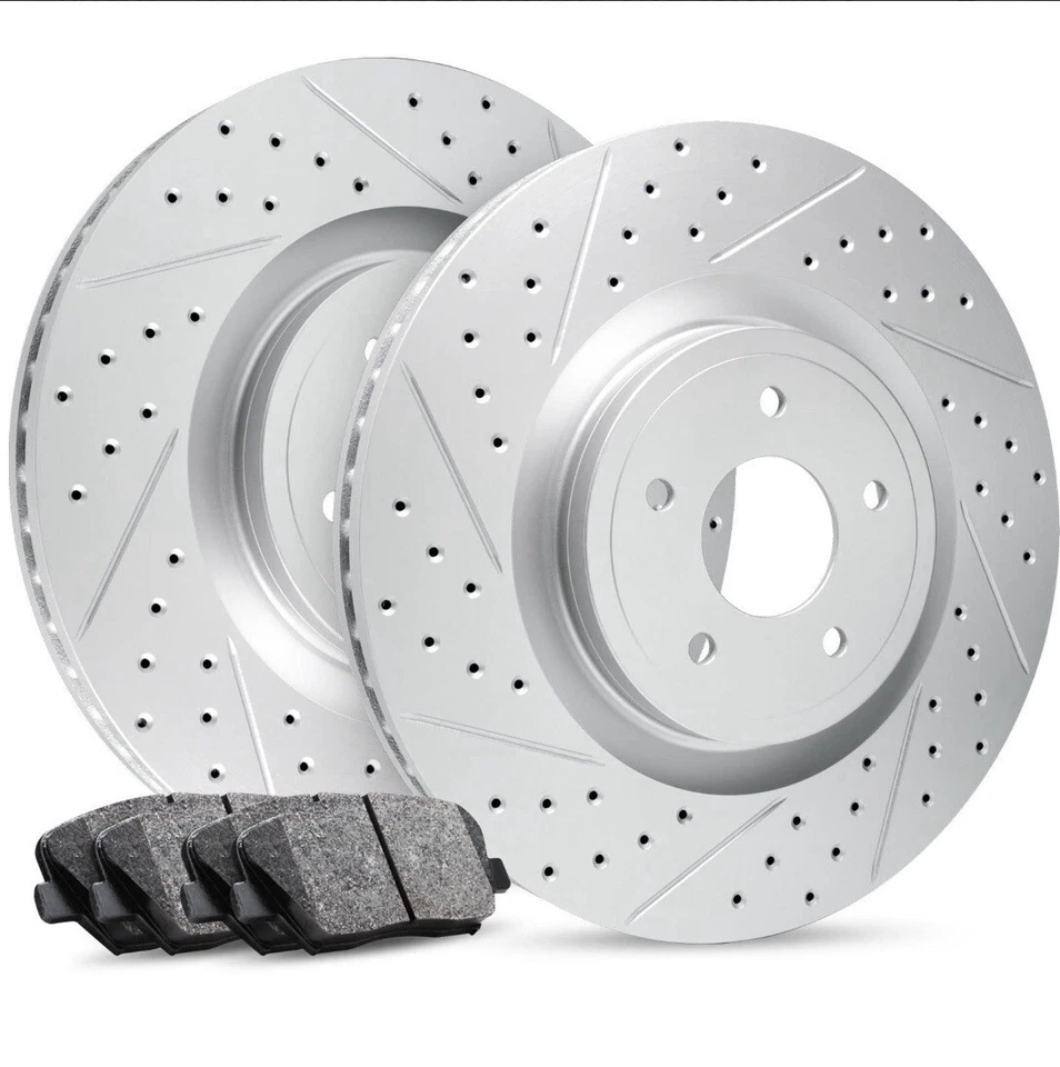 Комплект задних тормозов и роторов R1 Concepts. 2015-2021 Subaru Legacy, Outback, WRX - Изображение 1 из 3