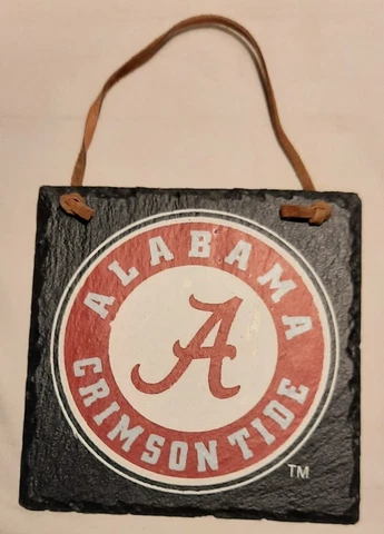 Slate Alabama Crimson Tide Display Collegiate Decor Wall Hanging Cover