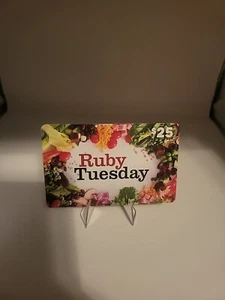 $25.00 Ruby Tuesday Gift Card NEVER USED $25 Food Verified Unused - Picture 1 of 1