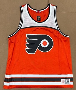 CONCEPTS MITCHELL AND & NESS NHL PHILADELPHIA FLYERS BASKETBALL JERSEY XXL (93 - Picture 1 of 3
