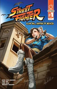STREET FIGHTER UNLIMITED #1 AOD COLLECTABLES ASHLEY WITTER COLOR COVER UDON 2015 - Picture 1 of 1