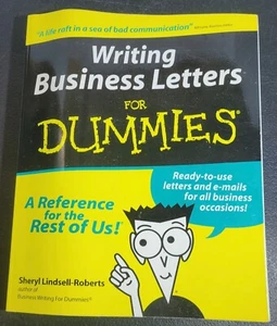 Writing Business Letters for Dummies by Lindsell-Roberts Office Skills Guide - Imagen 1 de 13
