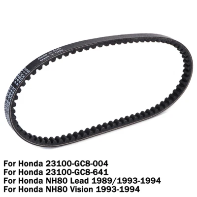 Drive Belt For Honda NH80 Lead 1989 Vision 1993-1994 23100-GC8-004 23100-GC8-641 - Image 1 of 4