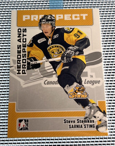 2006-2007 IN THE GAME Heroes and Prospects Steven Stamkos #80 TAMPA BAY LIGHTING