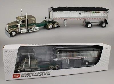 DCP 1:64 *D&D HAULING & EXCAVATING* Kenworth W900L CHROME MAC COAL End Dump NIB! - Image 1 of 4