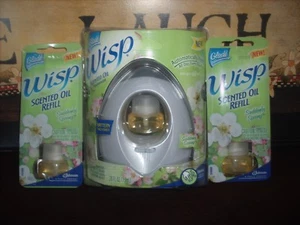 1 fragrancer para el hogar Glade Wisp Puffs aceite perfumado de primavera repentina + 2 recargas más - Imagen 1 de 4