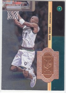 1998-99 Spx Finite KEVIN GARNETT /10000 MINNESOTA TIMBERWOLVES