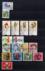 Briefmarken Sammlung Schweiz 1990 s. Scan