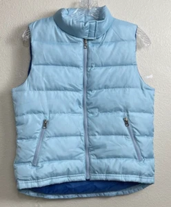 Shaver Lake Women’s Authentic Outerwear Puffer Doown Vest Blue Size S - Picture 1 of 8