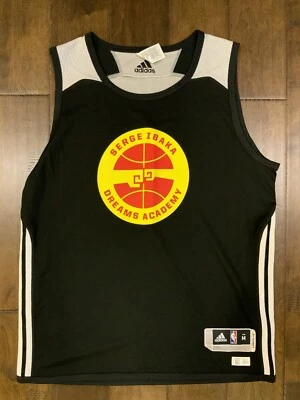 Camiseta deportiva reversible de baloncesto Adidas Serge Ibaka Dreams Academy NBA AAU mediana Foto 1 de 4