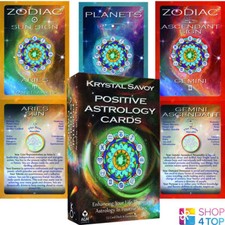 POSITIVE ASTROLOGY CARDS KRYSTAL SAVOY ESOTERIC FORTUNE TELLING AGM NEW