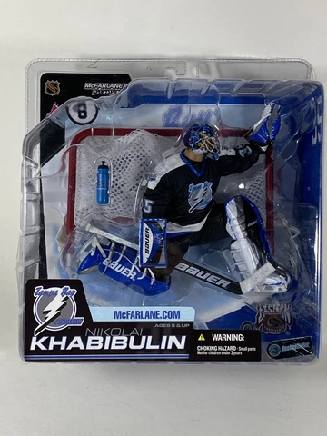 Nikolai Khabibulin Series 6 Variant Chase Home Black NHL Tampa Bay McFarlane NIB Cover