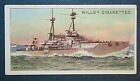 Hms Bellerophon  Dreadnought Battleship   Vintage 1910 Card  Xc29