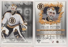 2003 Pacific Private Stock Titanium Retail Jersey Number /250 Felix Potvin #10