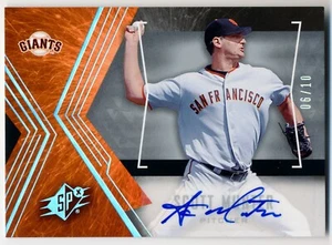 2005 Upper Deck SPx SCOTT MUNTER Silver Rare SP Auto RC San Francisco Giants /10 - Picture 1 of 2