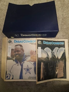 🌟 DALLAS COWBOYS OFFICIAL WEEKLY February 1994-1995 (32) Issue Lot Vol 20 #1-32 - Picture 1 of 10