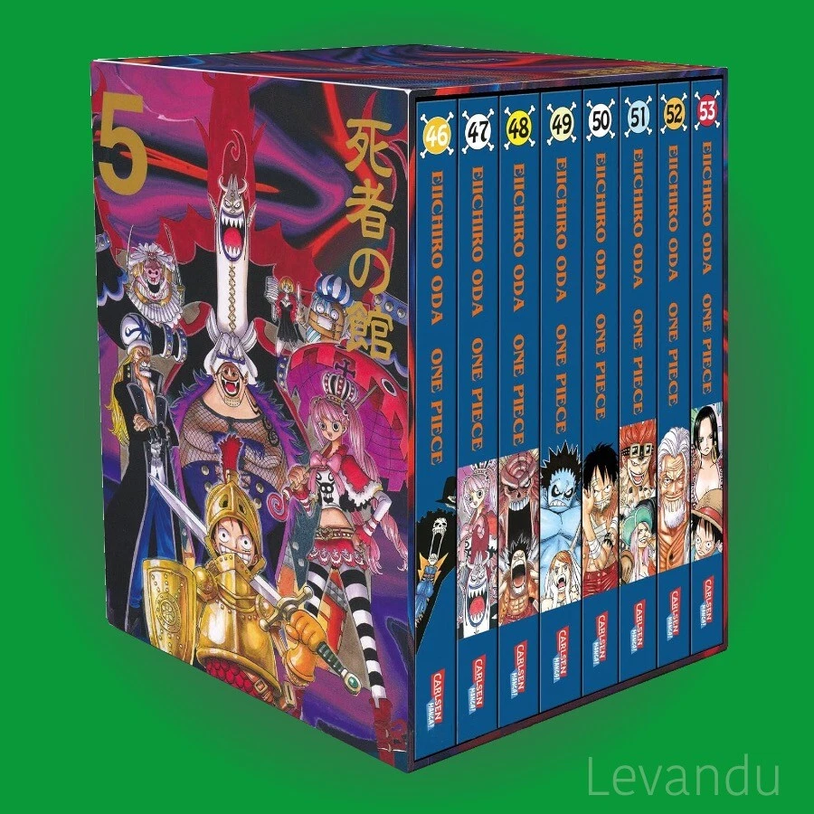 ONE PIECE SAMMELSCHUBER 5: THRILLER BARK | inklusive Band 46-53 - Carlsen Manga