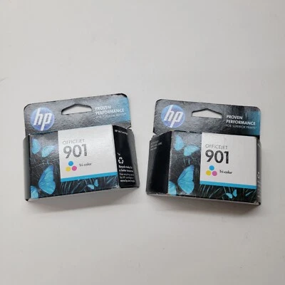 HP 901 Original Office Jet Tri Color Doppelpack 2 Original Patronen Druckertinte - Bild 1 von 4