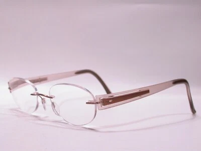 Silhouette Titan Frameless Frosted Light Weight Eyeglasses Made in Austria - Image 1 of 4
