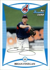 2008 Bowman Prospects Baseball #BP26 Brian Finegan Cleveland Indians