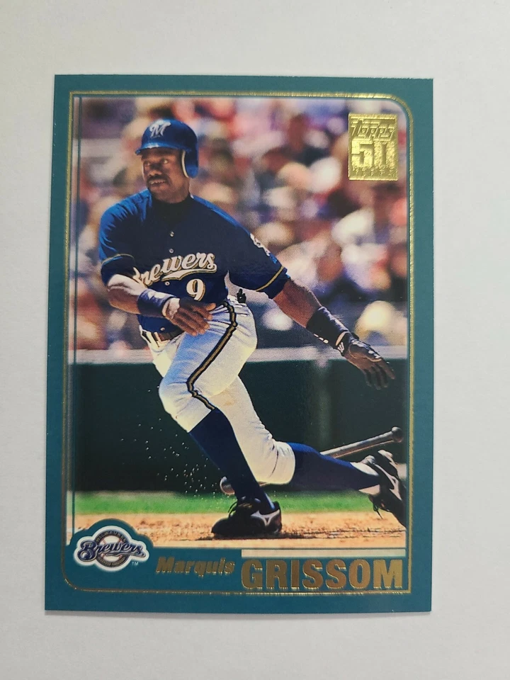 MARQUIS GRISSOM 2001 TOPPS BASEBALL CARD # 38 E4396 - Image 1 of 1