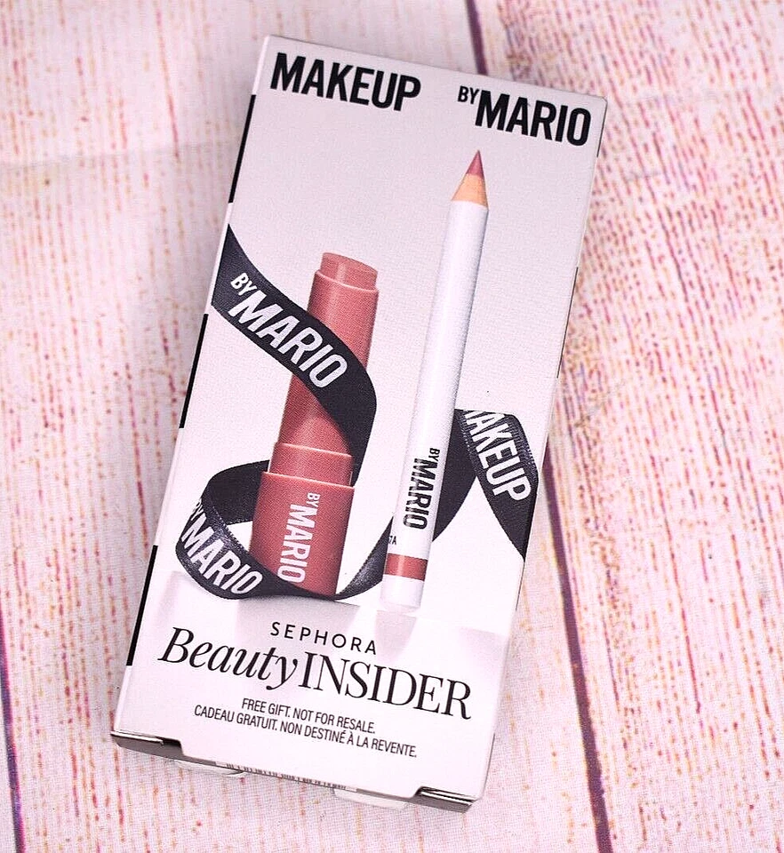 Sephora Birthday Gift Set Makeup by Mario Plumping Lip Serum & Suede Lip Pencil