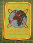 Chigwell Row Around The World Brownie Day 2008 Badge, Guides, Scouts Sew On