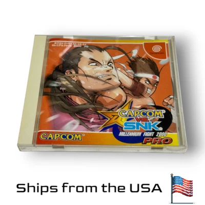 Capcom vs SNK 2000 Pro for Sega Dreamcast - Japan Import Title - Image 1 of 3