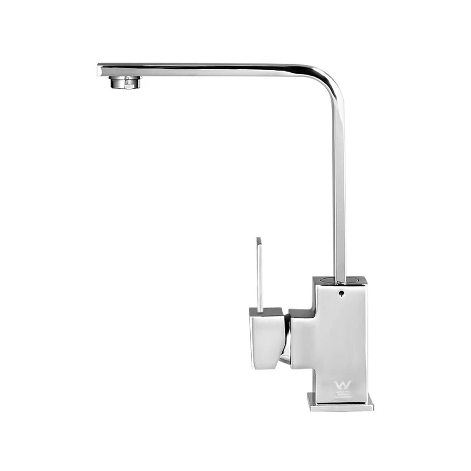 Cefito Brass Kitchen Mixer Tap - Silver