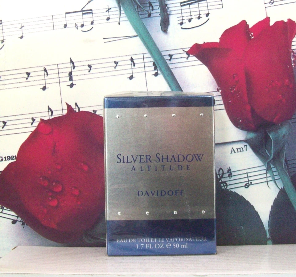 Davidoff Silver Shadow Altitude Eau de Toilette spray 1,7 FL. OZ. Caixa lacrada. - Imagem 1 de 1