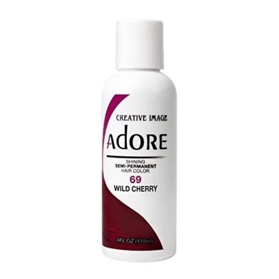 Adore Semi Permanent Hair Color - Vegan and Cruelty-Free Red Hair Dye - 4 Fl Oz - Image 1 of 4