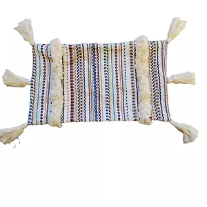 **NUEVO** 12x 20 pulgadas Boho Lumbar Funda de Almohada A1 - Imagen 1 de 4