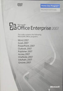 Microsoft Office 2007 10 Programs - Wind 7 & 10 Enterprise Ed Complete Suite+key
