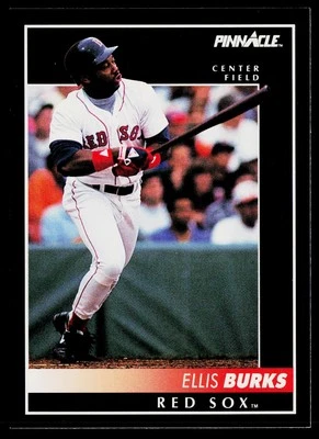 1992 Pinnacle #26 Ellis Burks Boston Red Sox - Image 1 of 2