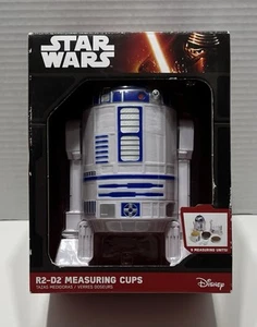 Disney Star Wars R2-D2 Measuring Cups and Spoons ThinkGeek 9 Piece Set - Picture 1 of 6