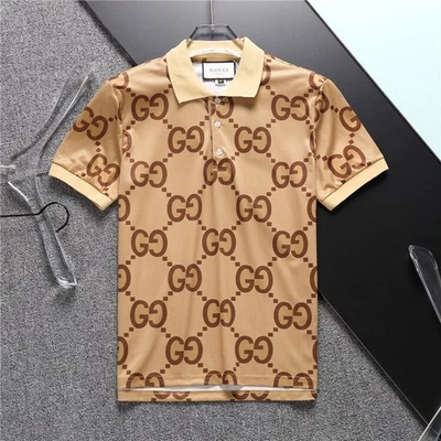 Polo Gucci GG Algodón Elástico Marrón TALLA L Foto 1 de 4