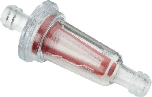 Moose Fuel Filter with Screen - 1/4in. Tubing Motorcycle Dirt Bike 118-9020 - Image 1 of 3