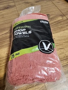 Viking 981610 Automotive Shop Cleaning Towels,14"x12",  25 Pcs - Picture 1 of 6