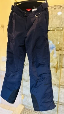 MARKER Hombres Niños Azul Marino Epigal Esquí Nieve Pantalones Cremallera Lateral Bota Polainas 73344 S Foto 1 de 4