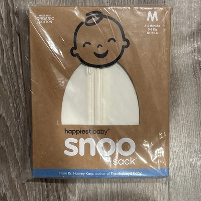 Happiest Baby SNOO Sleep Sack Size Medium (2-4 Months) Organic Cotton NEW - Image 1 of 2