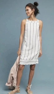 Anthropologie Akemi Kin Claudia Striped Sleeveless Dress Size 2 - Picture 1 of 11