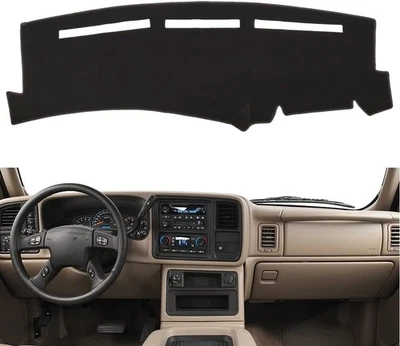 Dashboard Cover for Chevrolet Silverado 1500 2500 3500 1999-2006 black  - Image 1 of 4