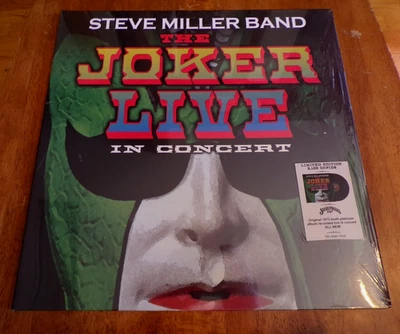 Steve Miller Band The Joker Live Limited Ed 180G Vinyl Sealed LP Split Shrink - Image 1 of 2