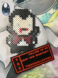 Cuentas Pixel Perler - Drácula - Monstruos Universales - Arte Personalizado Hama - Imagen 1 de 2