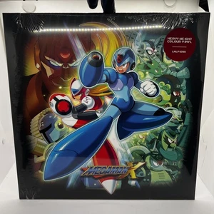Mega Man X Soundtrack Vinyl Record Heavyweight Color 2LP Laced Capcom New Sealed - Foto 1 di 3
