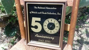 National Assn of Watch & Clock Collectors 50th Anniversary Limited Edition RARE - Picture 1 of 12