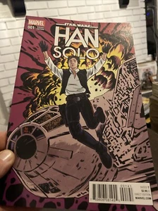 Star Wars Han Solo #1 - 1 for 25 Retailer Incentive Variant (Marvel, 2016) New - Picture 1 of 2